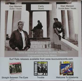 CD The Surf Rats: Straight Between The Eyes
