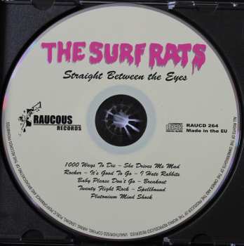 CD The Surf Rats: Straight Between The Eyes