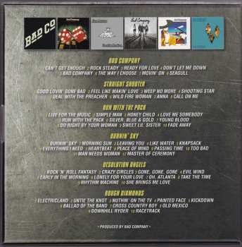 6CD/Caja Bad Company: The Swan Song Years 1974-1982