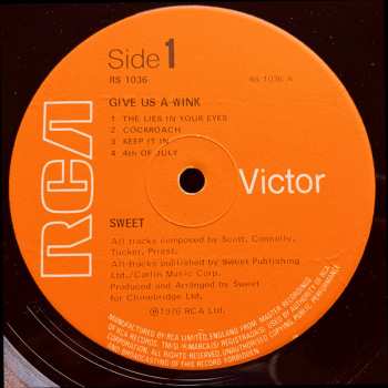 LP The Sweet: Give Us A Wink