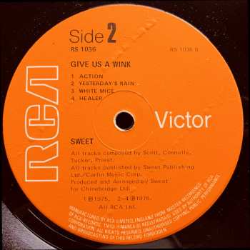 LP The Sweet: Give Us A Wink