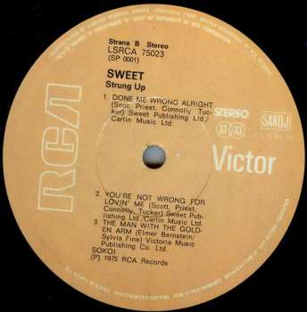 2LP The Sweet: Strung Up