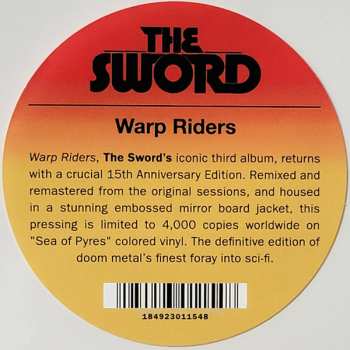 LP The Sword: Warp Riders CLR | LTD
