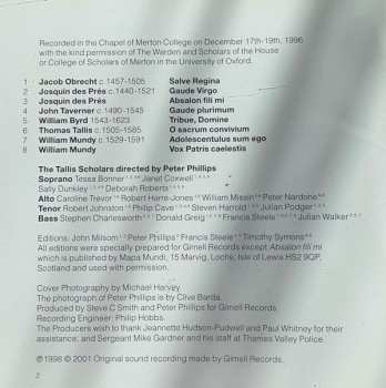CD The Tallis Scholars: Live In Oxford