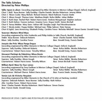 2CD The Tallis Scholars: Renaissance Giants