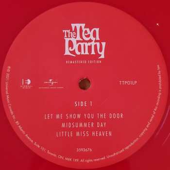 2LP The Tea Party: The Tea Party (Remastered Edition) DLX | LTD | CLR