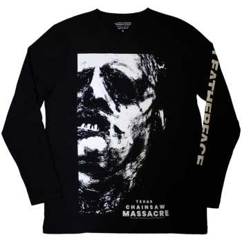 Merch The Texas Chainsaw Massacre: Long Sleeve Camiseta Leather Face