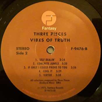 LP The Three Pieces: Vibes Of Truth