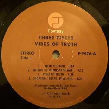 LP The Three Pieces: Vibes Of Truth