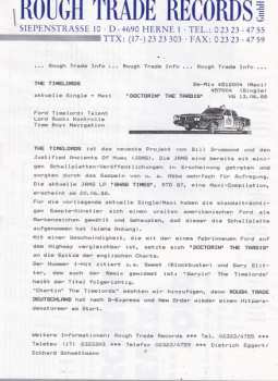 LP The Timelords: Doctorin' The Tardis