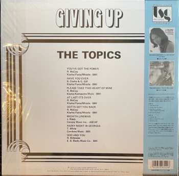LP The Topics: Giving Up