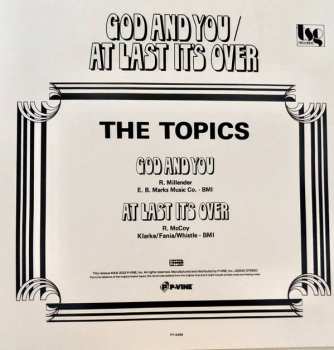 SP The Topics: God And You / At Last It's Over