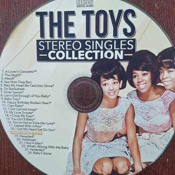 CD The Toys: The Toys Stereo Singles Collection And More!