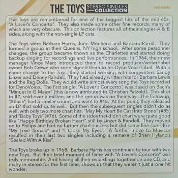 CD The Toys: The Toys Stereo Singles Collection And More!