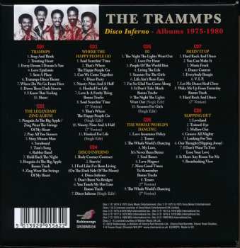 8CD/Caja The Trammps: Burn Baby Burn - Disco Inferno (The Trammps Albums 1975-1980)