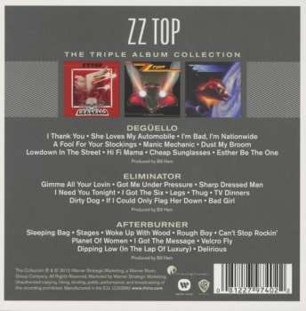 3CD/Caja ZZ Top: The Triple Album Collection
