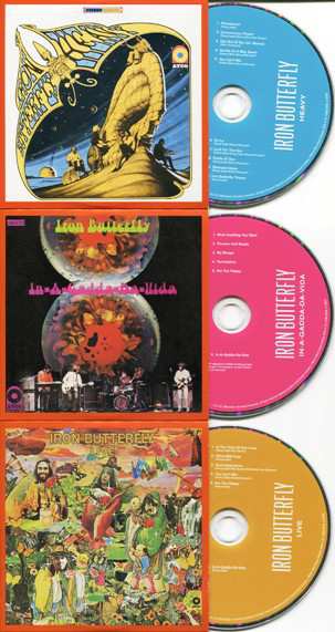 3CD/Caja Iron Butterfly: The Triple Album Collection