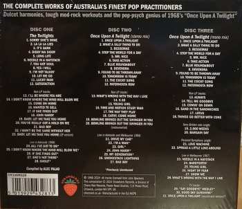 3CD/Caja The Twilights: Twilights Time! The Complete 1960s Recordings