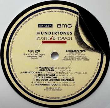 LP The Undertones: Positive Touch CLR