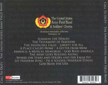 CD The United States Army Field Band: Call To Duty