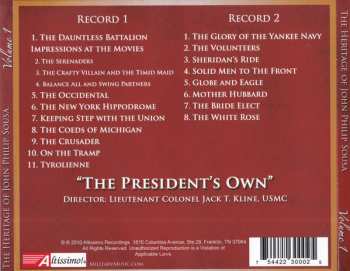 2CD U.S. Marine Band: The Heritage Of John Philip Sousa, Volume 1 LTD