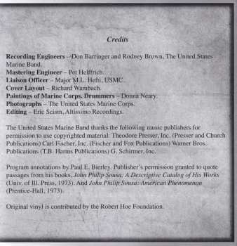 2CD U.S. Marine Band: The Heritage Of John Philip Sousa, Volume 2 LTD