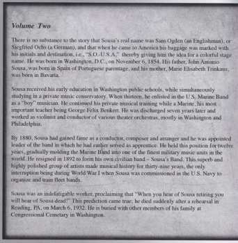 2CD U.S. Marine Band: The Heritage Of John Philip Sousa, Volume 2 LTD