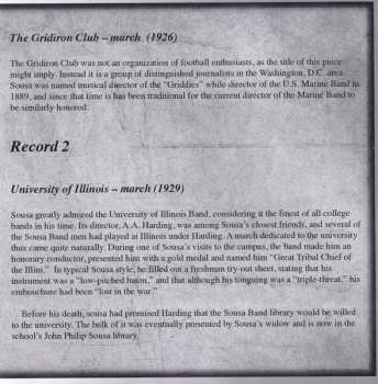 2CD U.S. Marine Band: The Heritage Of John Philip Sousa, Volume 2 LTD