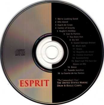 CD The United States Marine Drum & Bugle Corps: Esprit