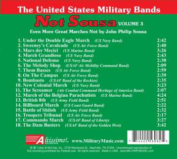CD Various: Not Sousa Volume 3 (Even More Great Marches Not By John Philip Sousa)
