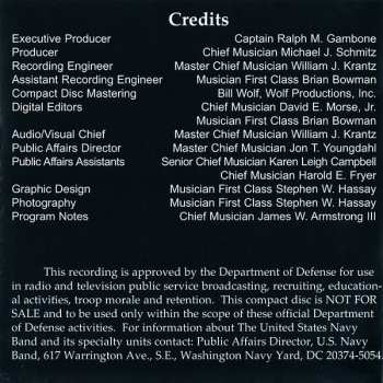 CD U.S. Navy Band: Overtures And Finales