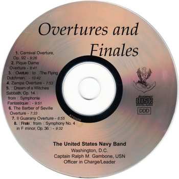 CD U.S. Navy Band: Overtures And Finales