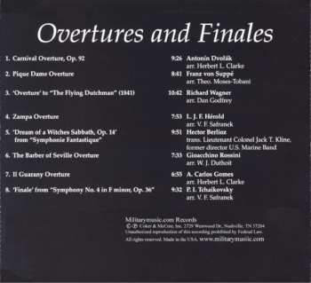 CD U.S. Navy Band: Overtures And Finales
