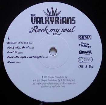 LP/CD The Valkyrians: Rock My Soul