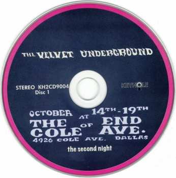 2CD The Velvet Underground: Live At The End Of Cole Ave. - The Second Night