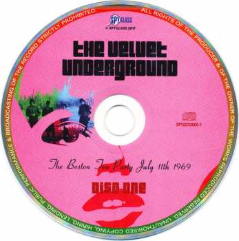 2CD The Velvet Underground: The Boston Tea Party July 11th 1969 