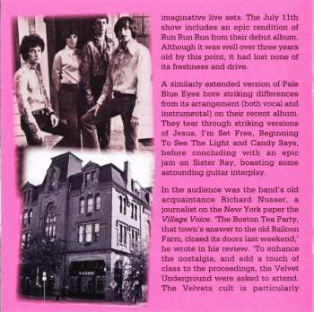 2CD The Velvet Underground: The Boston Tea Party July 11th 1969 