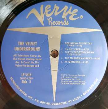 5LP/Caja The Velvet Underground: The Verve/MGM Albums LTD