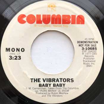 SP The Vibrators: Baby Baby