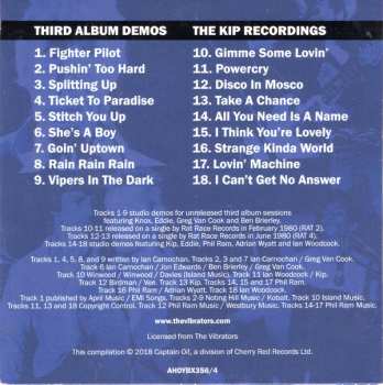4CD/Caja The Vibrators: The Albums 1979-1985