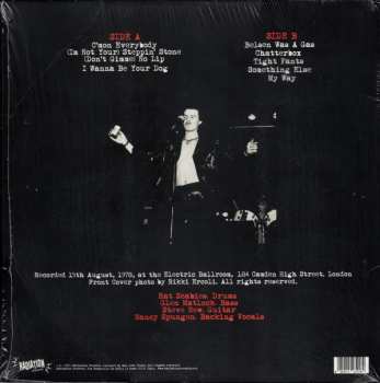LP Sid Vicious: The First And Last Show (Live At The Electric Ballroom, London, August 15th, 1978)