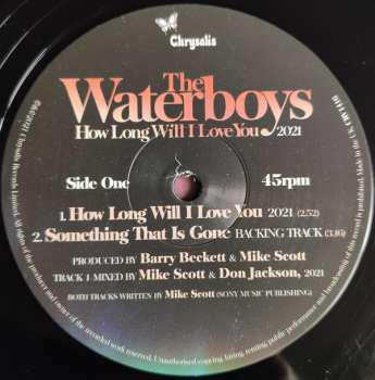 LP The Waterboys: How Long Will I Love You 2021 LTD