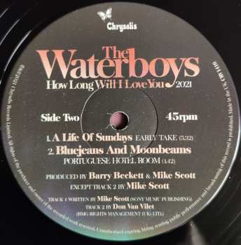 LP The Waterboys: How Long Will I Love You 2021 LTD