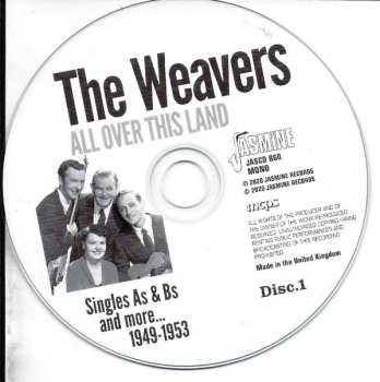 2CD The Weavers: All Over This Land - Singles As & Bs And More, 1949-1953