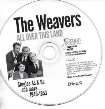 2CD The Weavers: All Over This Land - Singles As & Bs And More, 1949-1953