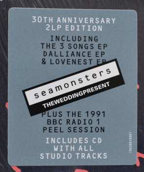 2LP/CD The Wedding Present: Seamonsters