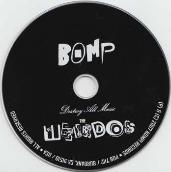 CD The Weirdos: Destroy All Music