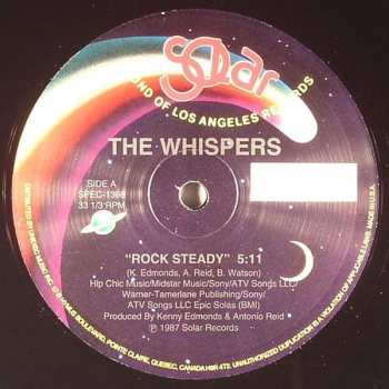 LP The Whispers: Rock Steady / It's A Love Thing