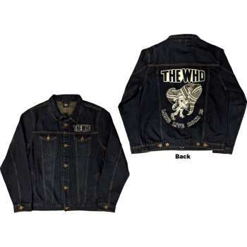 Mercancía The Who: The Who Unisex Denim Jacket: Long Live Rock (back Print) (small) S