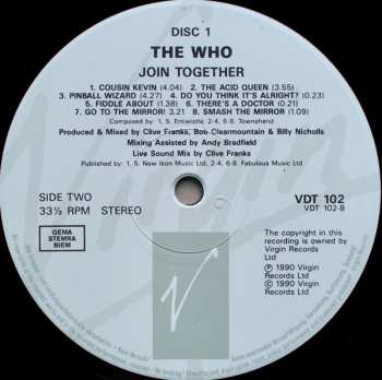 3LP/Caja The Who: Join Together